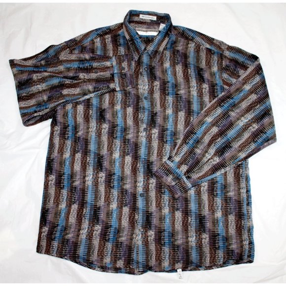 Jhane Barnes Other - Jhane Barnes Men's Long Sleeve Button Front Shirt Size Medium